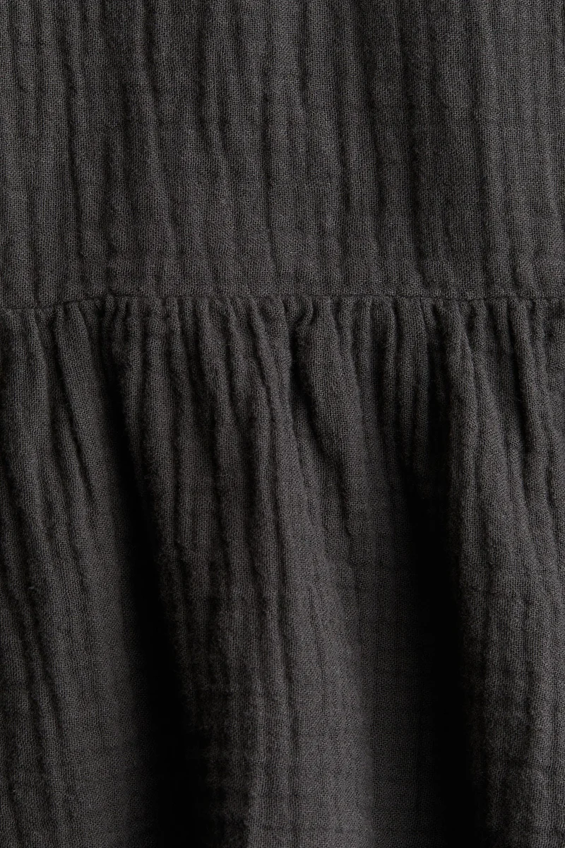 H&M Cotton muslin dress