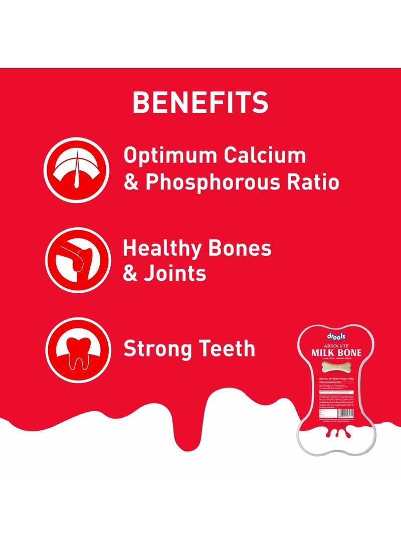 Drools علاج الكلاب من عظام الحليب المطلقة في جرة - Image 3