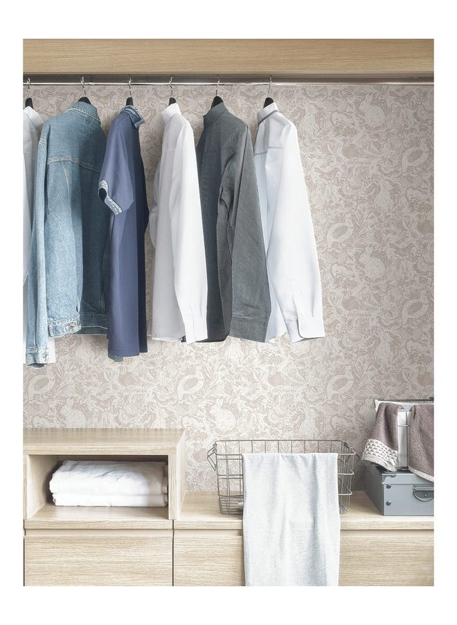 NuWallpaper Cream Terrene Peel & Stick Wallpaper  - Image 5
