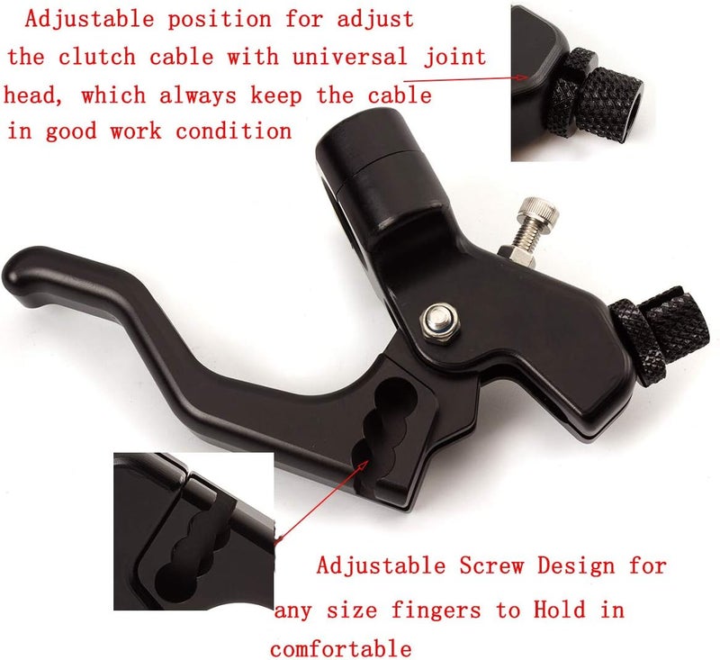 PROCNC Universal Performance Stunt Clutch Lever Fits Suzuki GSX-R600/750 2006 2007-2010, GSXR1000 05-06,Honda GROM 14-16,CBR250R 11-13,CBR300R 14-16 - Image 3