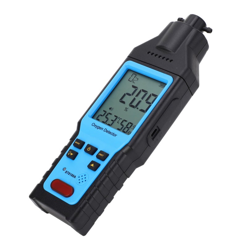 Oxygen Detector 0~100 Percent VOL Range High Accuracy - Fast Detection O2 Monitor for Home Oxygenerator Purity Test, Industry Oxygen Concentration Test - Image 4