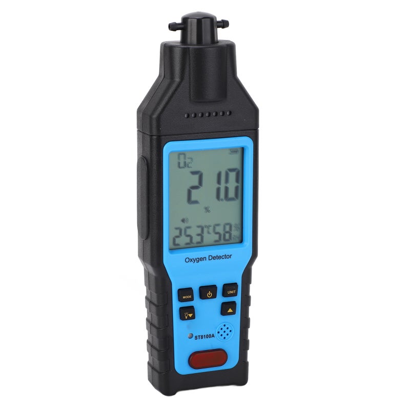 Oxygen Detector 0~100 Percent VOL Range High Accuracy - Fast Detection O2 Monitor for Home Oxygenerator Purity Test, Industry Oxygen Concentration Test - Image 5