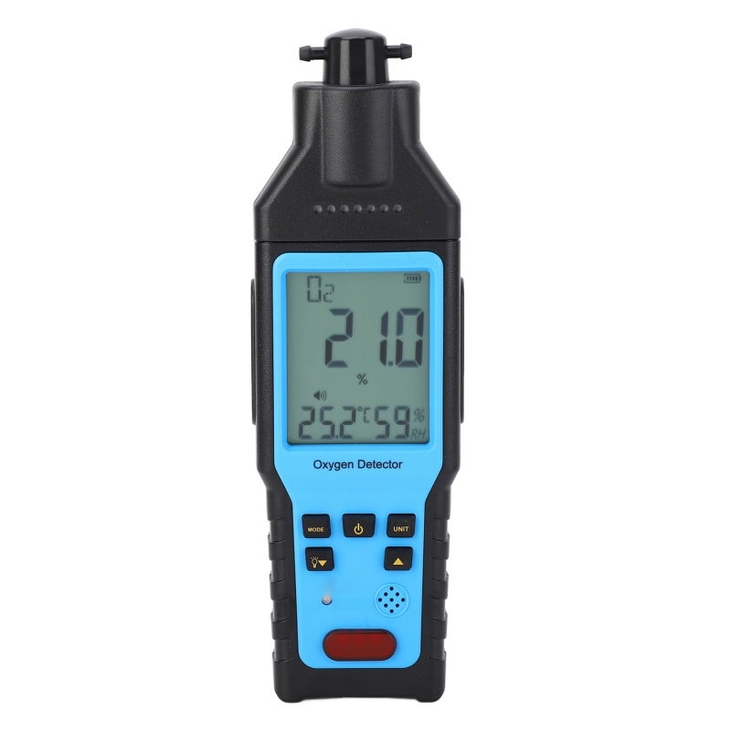 Oxygen Detector 0~100 Percent VOL Range High Accuracy - Fast Detection O2 Monitor for Home Oxygenerator Purity Test, Industry Oxygen Concentration Test - Image 1