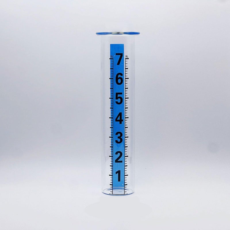 15 Inch Easy Read Outdoor Rain Gauge Quick Installation Garden Weather Tool - Image 5