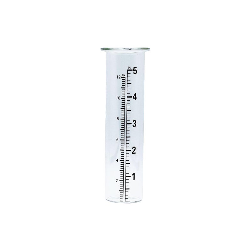 15 Inch Easy Read Outdoor Rain Gauge Quick Installation Garden Weather Tool - Image 2