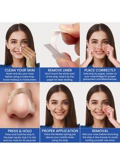 MASSNER Nasal Strips for Sleeping, Large 100 Pack - Perfect Nose Strips for Breathing and Snoring Solution - Best Anti Snoring Strips for Stuffy Nose Relief, Congestion and Right Breathe  - Image 3