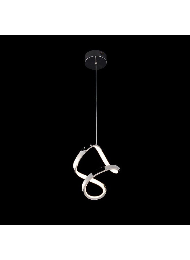 DANUBE HOME Crysta LED Pendant Light Chrome 3 Color Dimmable Hanging Lamp - Image 2