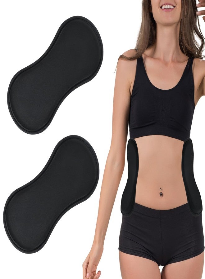 APLZGMG 2 Pcs Abdominal Side Compression Lipo Foam Boards, 360 Lipo Foam Lateral Protectors Pads, 11.7x5.51x0.41in Anti-Sagging Abdominal Side Compression Boards for Abdominals Liposuction, Surgery Recovery - Image 1