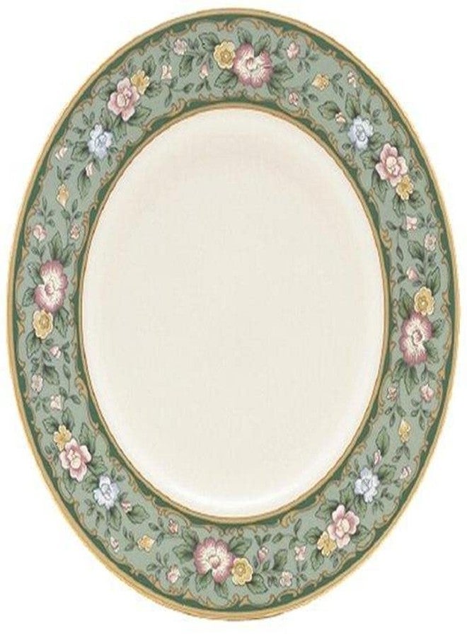 Lenox Spring Vista Gold Banded Ivory China 9 Accent Plate