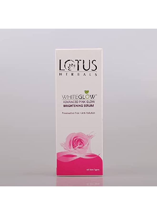 LOTUS HERBALS Whiteglow Advanced Pink Glow Brightening Serum 30 ml  - Image 3