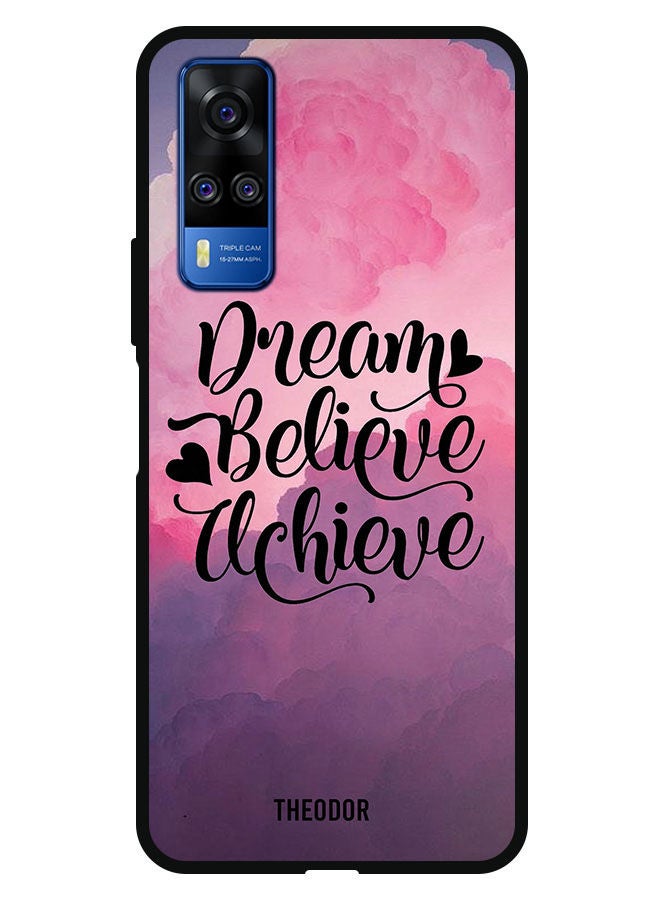 Theodor Protective Case Cover For Vivo Y51 2020 Dream Belive Achieve - Image 1