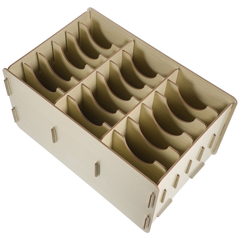 Cell Phone Holder Classroom Office Mobile Phone Holder Multi-slots Cell Phone Holder Box - Image 1