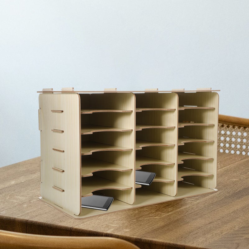 Cell Phone Holder Classroom Office Mobile Phone Holder Multi-slots Cell Phone Holder Box - Image 3