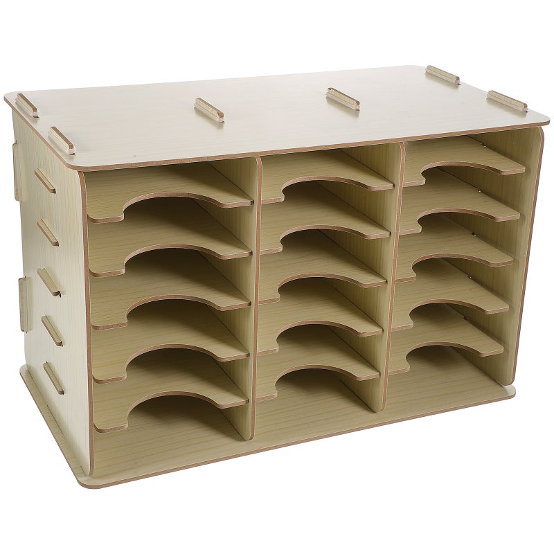 Cell Phone Holder Classroom Office Mobile Phone Holder Multi-slots Cell Phone Holder Box - Image 5