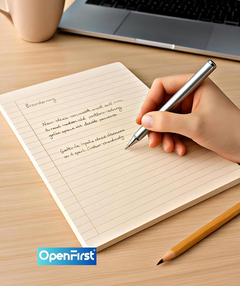 OPENFIRST ® A4 Royal Cream Ruled Assignment Sheets – 80 GSM Premium Ultra Smooth Paper | Single Side Ruled | Ideal for School, Office, Notes, Projects & more (Pack of 100) - Image 3