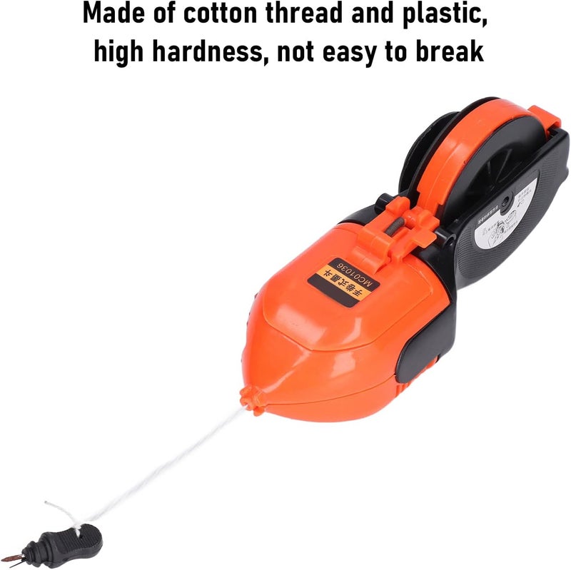 Jadeshay Jadeshay Automatic Ink Line Marker 15m Wire Ultra Clear Marking Compact Woodworking Tool No Ink  - Image 5