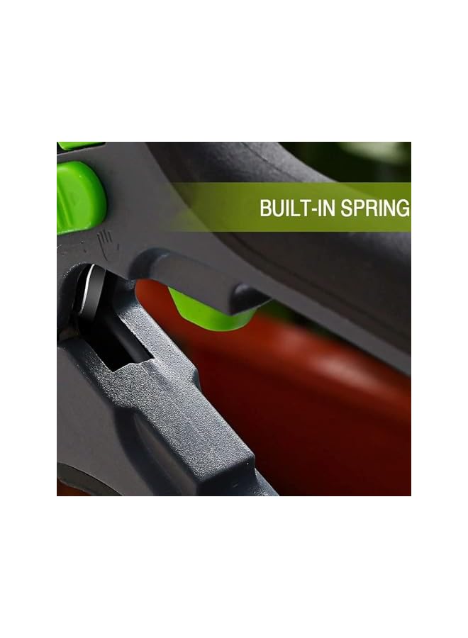 promass Pruning Scissors Gardening, Rust Proof Heavy Duty Gardening Scissors, Gardening Tree Trimmers Secateurs Clipping Shears for Gardener's, Garden Cutter Flower Shears Hand, Garden Pruners - Image 3