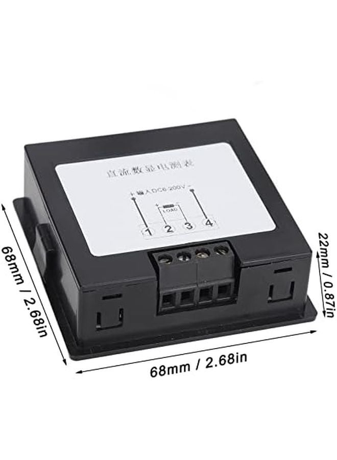 Digital Multimeter LCD Display Voltage Current Power Impedance Monitoring Automotive DIY - Image 4