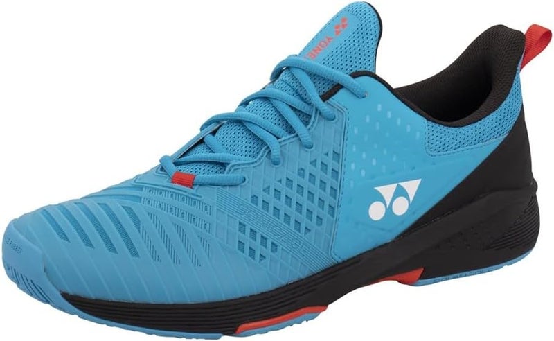 Yonex Sonicage3 Wide Men's Clay Court Shoes, Blue Black, Size 44 EU - Image 1