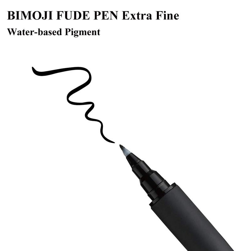 Zig Kuretake Bimoji Fude Pen - Extra Fine - Image 2