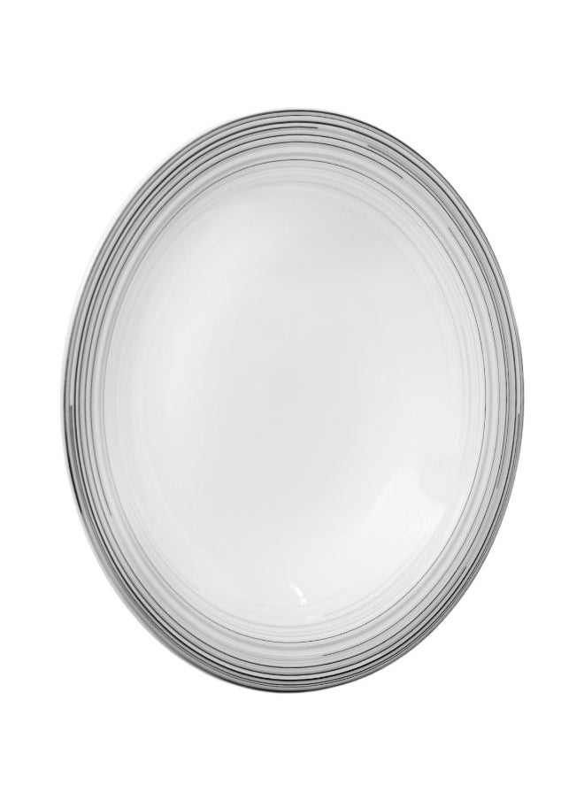 Royal Porcelain Royal Porcelain Soup Plate Silver Eternity 23.5 CM  - Image 1