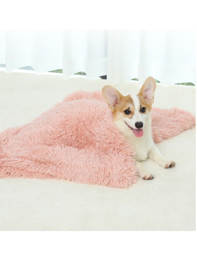 Mei Lifestyle Comfortable Ultra Soft Pet Blanket With Self Warming Soft Cushion with Fleece Hand feel - Image 1