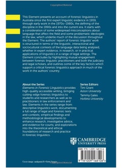 Forensic Linguistics in Australia: Origins, Progress and Prospects  - Image 1