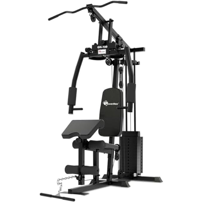 rayihni Gh-130 Multifunction Home Gym Workout Machine | Weight 61 Kgs/135Lbs | Adjustable Weight | Arm Pad | Breathable Back Cushion | Compact Design Multi-Station Gym | Home Fitness System - Image 2