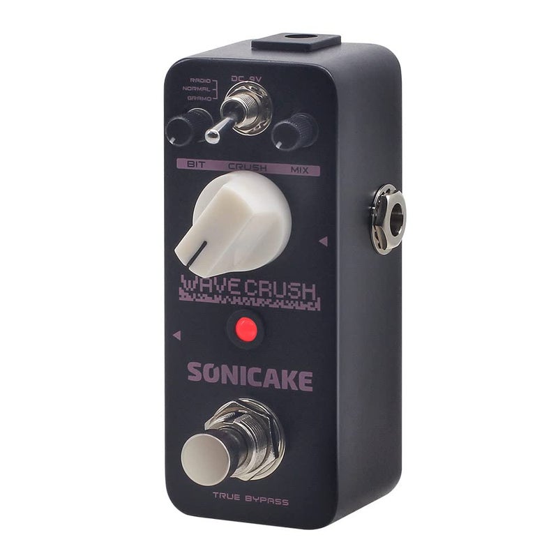 SONICAKE QSS-20 Wave Crush Bitcrusher Guitar Pedal Bitcrush Digital Bitcrusher Sampling Rate Sample Reducer Guitar Effects Pedal Synth Synthesizer LoFi - Image 1
