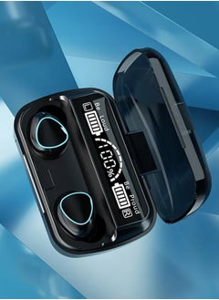 Generic M10 Waterproof Sports Wireless Earphones TWS True Wireless Stereo Sound with Microphone and LED Control Screen 