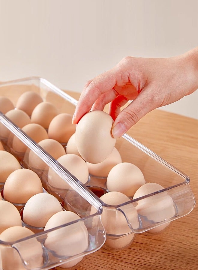 Morlife Plastic Egg Storage Container（37.2x11.5x8.34cm） - Image 3