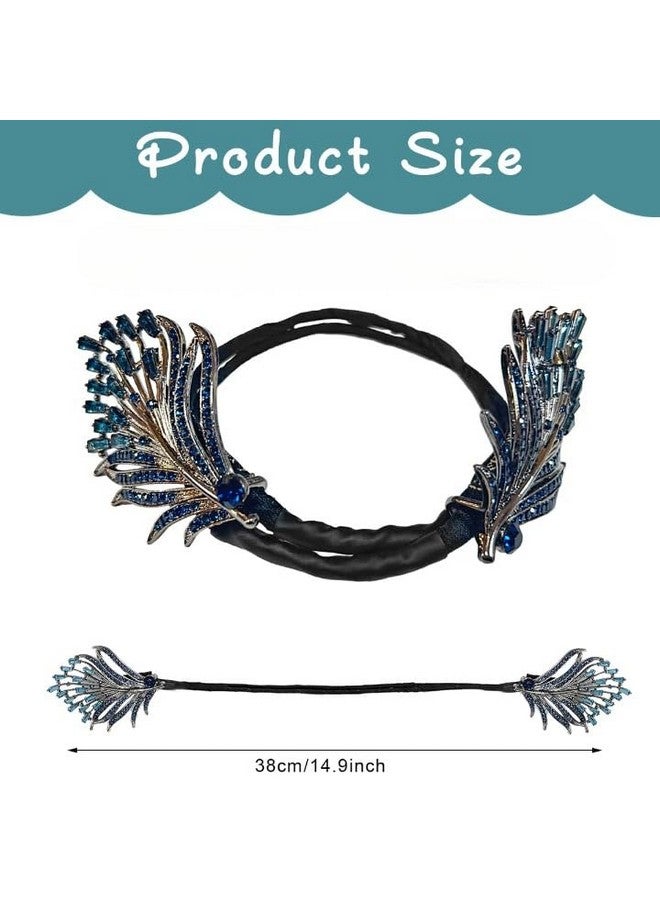 Gra8 Hair Bun Shaper Red Pearl Stylish Twist Bun Maker for Women, Easy-to-Use Metal Hair Bun Clips, Elegant Accessories for Daily, Party, Wedding Hairstyles (1 PCS) - Image 2