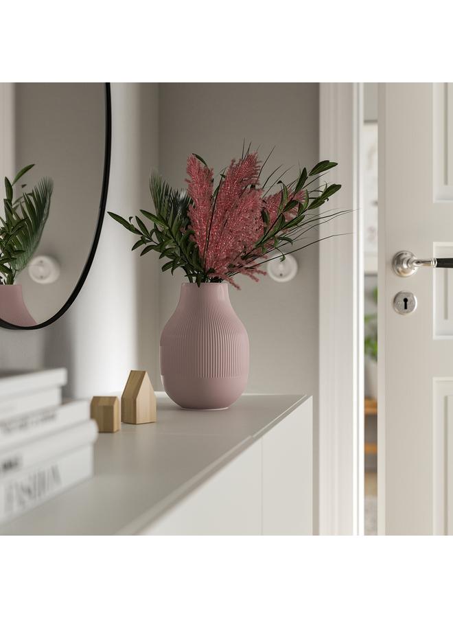 زبون مزهرية، وردية، 21 سم - Image 5