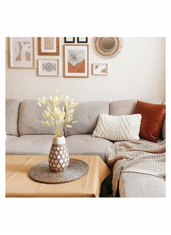 Y&D Natural Bunny Tails Dried Flowers, 70 Pcs Pampas Grass Decor for Farmhouse Flower Arrangements Wedding Home Boho Party Decorations(White)  - Image 5