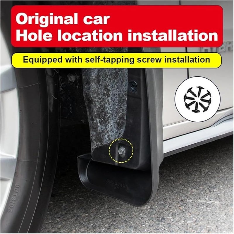 مازدا 2 3 2006 2024 TPE واقيات الطين واقيات الأجنحة مضاد للثلج والرمل 11 15 M3 2 0 - Image 3