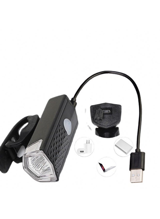 Rechargeable Bicycle Headlight and Taillight Set – USB Charging, Waterproof, Super Bright LED Front & Rear Bike Lights with Lithium Battery for Night Riding, Cycling Safety Light Kit - Image 3