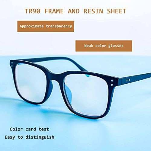 KUIDAMOS Color Blind Glasses,Full Frame Universal Red Green Colorblind Glasses,Color Blindness Glasses for Men Women Outdoor Indoor for Red/Green Color Blindness - Image 2