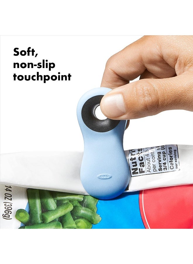 OXO Good Grips Collection Bag Clip, 4 Piece All-Purpose Set, Red/Orange/Green/Blue - Image 5