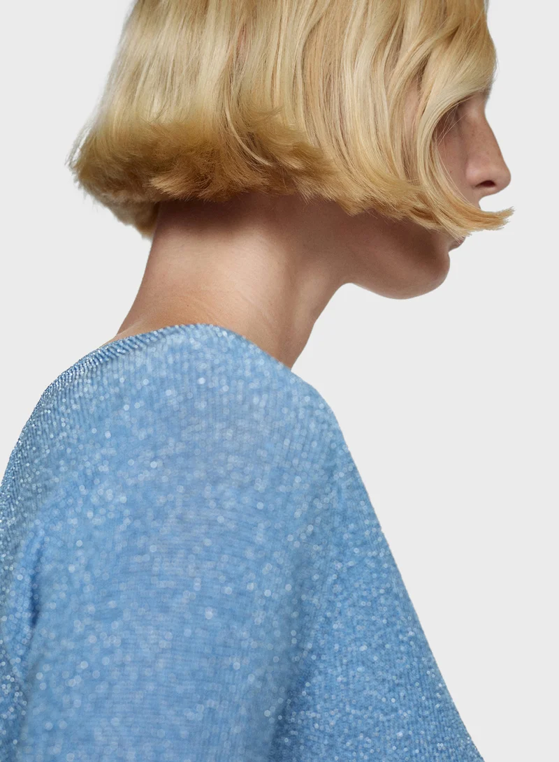مانجو V-Neck Sweater