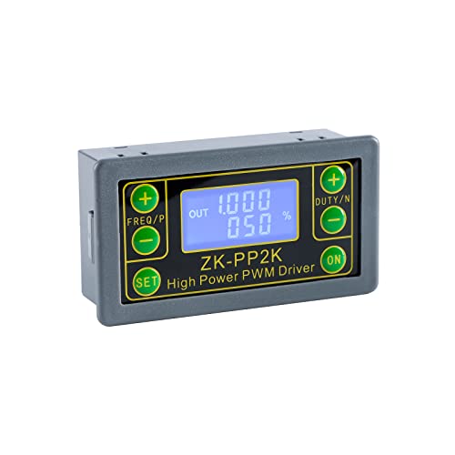 EC Buying Function Signal Generator, ZK-PP2K PWM Pulse Frequency Generator, 1Hz-150KHz PWM Motor Speed Regulation/LCD Pulse Frequency Cycle Module Adjustable Driver Module/PWM Signal Generator - Image 1