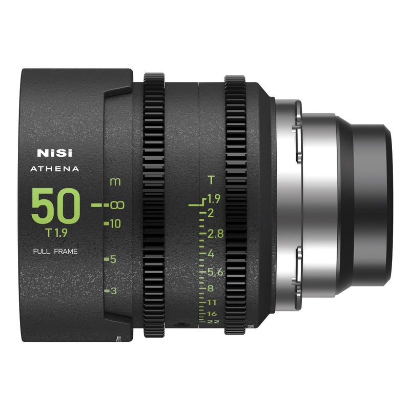 NiSi Athena Prime 50mm T19 Full Frame Cinema Lens Compatible with ARRI PL Mount Cameras Wide Angle Lens Full Frame Quality Build Great LowLight Performance and Image Quality Camera Accessories - Image 2