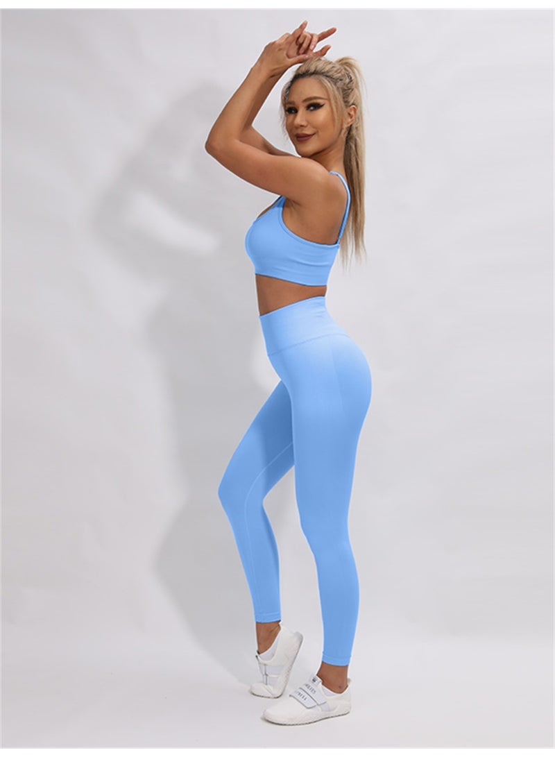 general Women's Tracksuit Seamless Yoga Set Push Up Leggings Sport Bra Gym Suit Sportswear Workout Clothing - Image 2