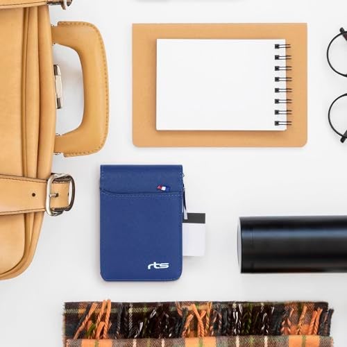 rts PU Leather 9 Slot Vertical Debit ATM Business Credit Card Holder Money Wallet Zipper Coin Purse Wallet for Men & Women Unique Birthday Anniversary Gift for Men Boy Love Husband Employees Clients - Image 5