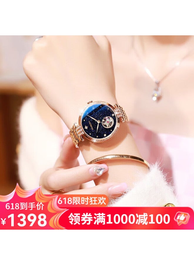 Rosdn Armani Series Birthday 3.8 Festival Gift Women's Mechanical Luxury Watch Top Ten Famous Brands - Image 1