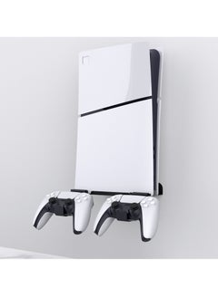 PGTECH Wall-mounted Display Stand for PS5 Slim, Wall-mounted Console and Controller Storage Holder  - Image 2