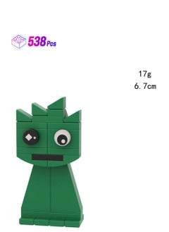 Y&D Sprunki  Building Blocks Toys Set 538 Pieces for Game Model Toys Ideas Collectible Building Bricks Birthday Gift For Kids 