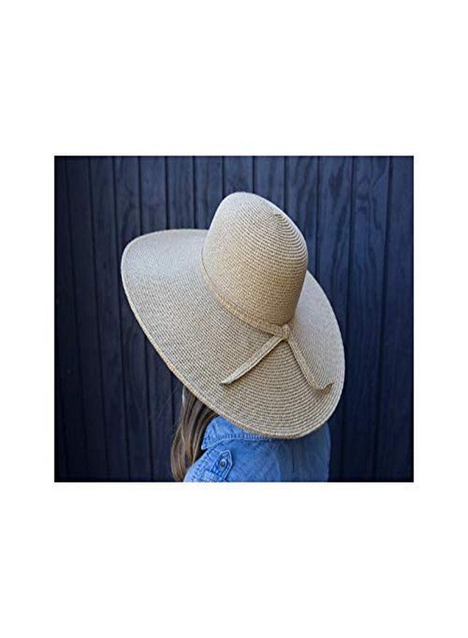 Scala Women's Big Brim Paper Braid Hat, Toast, One Size - Image 5