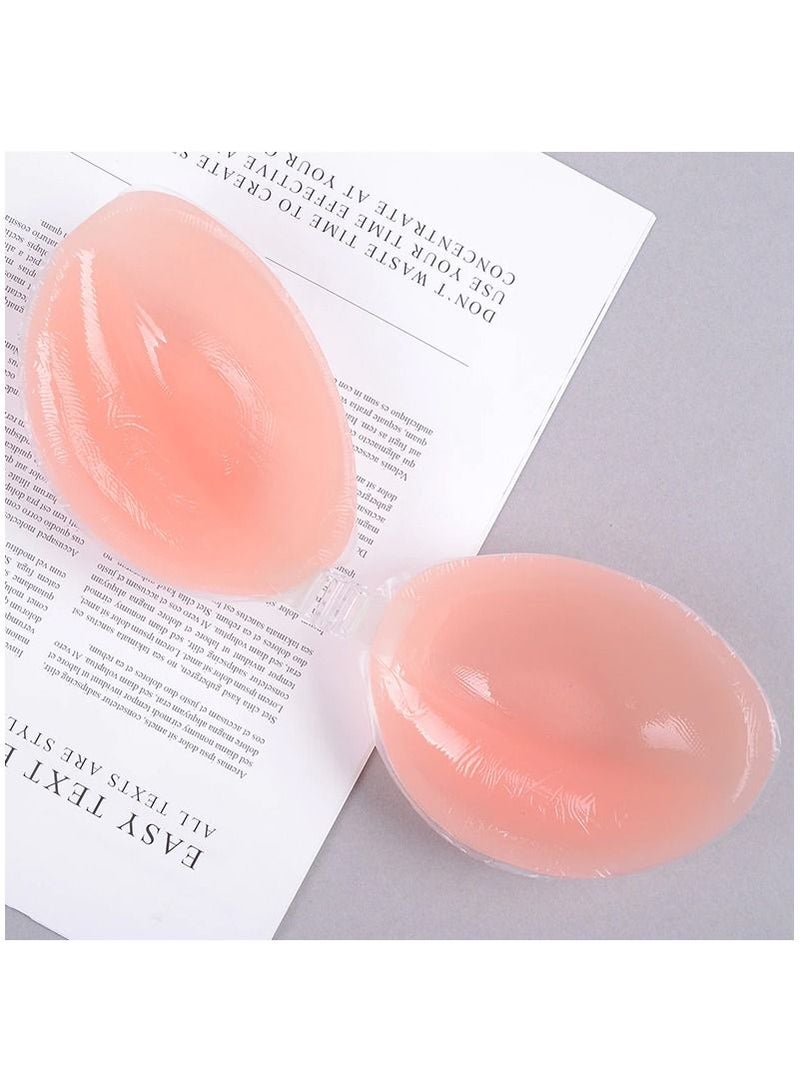DubaiGallery Silicone Self Adhesive On Gel Push Up Bra Strapless Invisible Backless Bra 