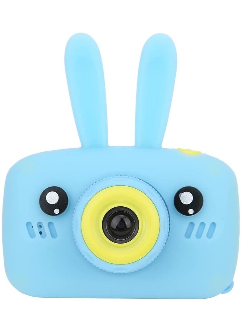 ELTRAZONE Cartoon Digital Camera, Baby Mini Camera, USB Charging Multi Photo Sticker Mode Lightweight for Friends for Travel(X500 Rabbit) - Image 1