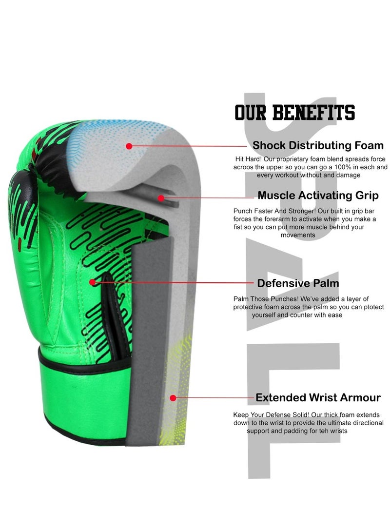سبال قفازات تدريب الملاكمة الرجالية والنسائية للأطفال على القتال الملاكمة التايلاندية للكيك بوكسينغ الملاكمة اللكم الثقيلة في حقيبة التمرين - Image 2